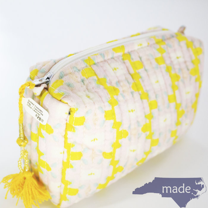 Quilted Cosmetic Bag - Laura Park