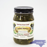 Candied Jalapenos 16 oz. - Cape Fear Pirate Candy
