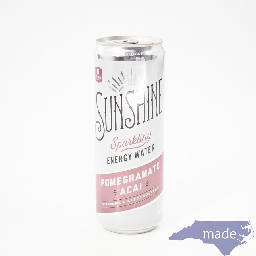 Pomegranate Acai 12 oz. - Sunshine Beverages - Made in NC, LLC