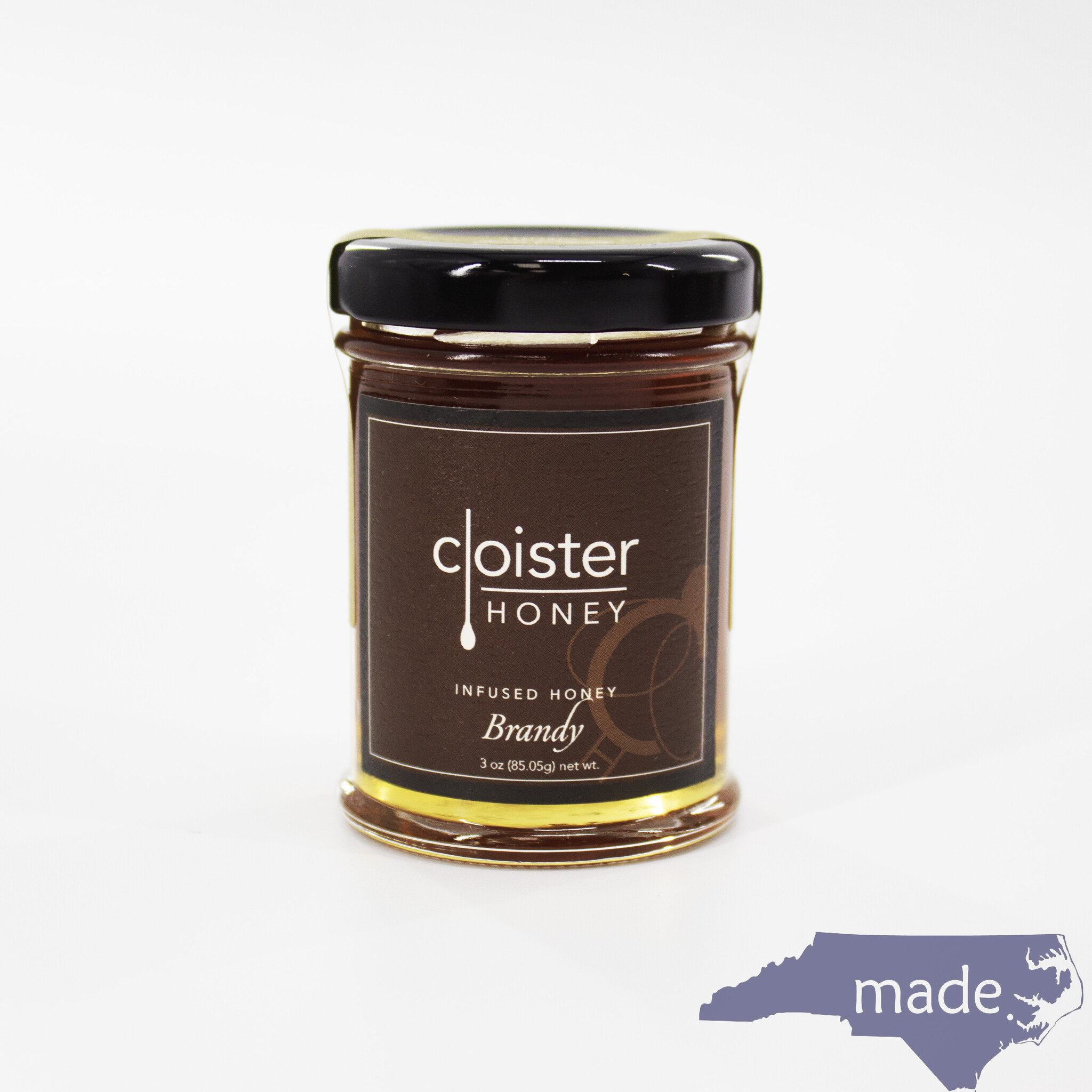 Brandy Infused Honey - Cloister Honey - Made in NC, LLC