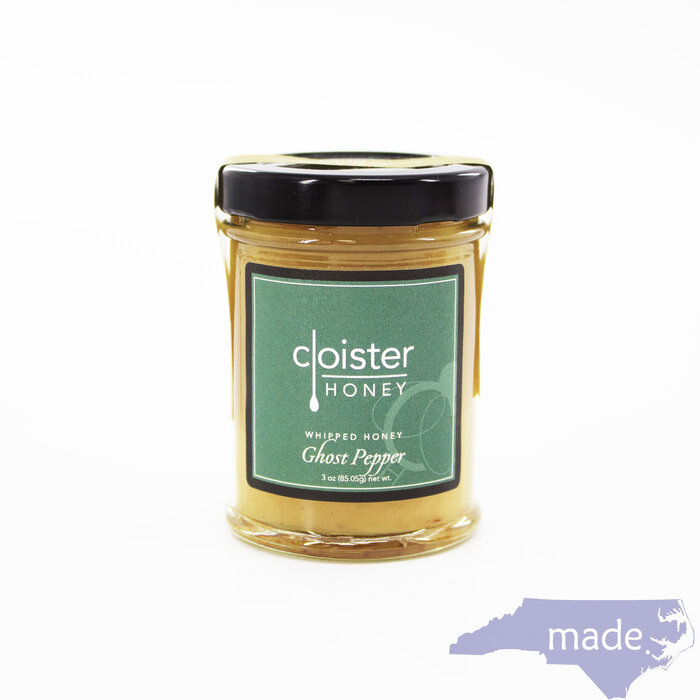 Ghost Pepper Whipped Honey - Cloister Honey 3 oz.