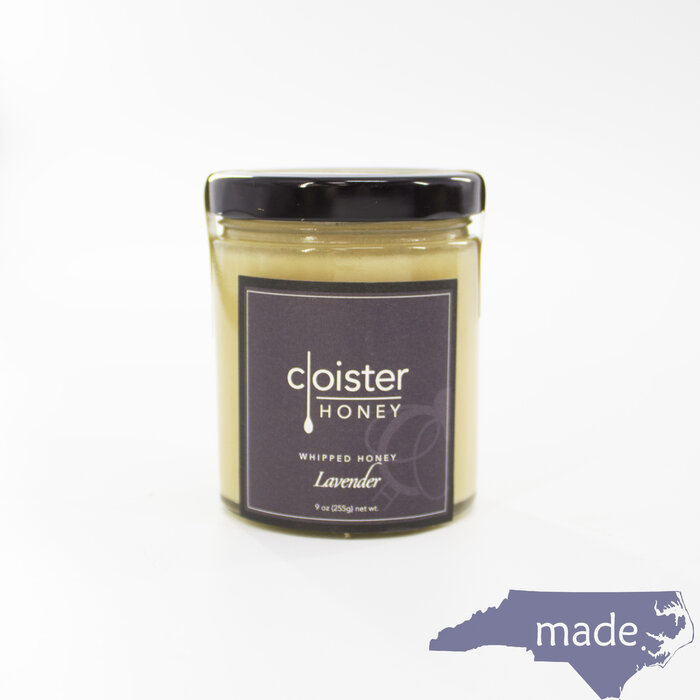 Lavender Whipped Honey 9 oz. - Cloister Honey