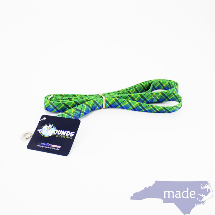 Electric Glow Dog Leash with Traffic Handle 6 ft. - 2 Hounds