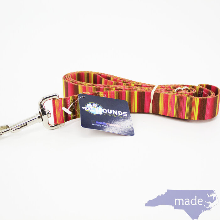 Bonnie Dog Leash with Traffic Handle 6 ft.  - 2 Hounds Design