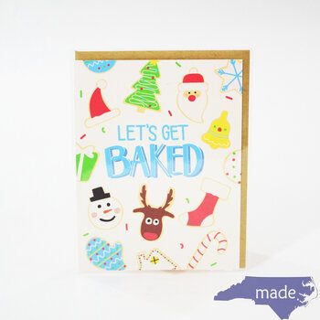 Let's Get Baked Holiday Card