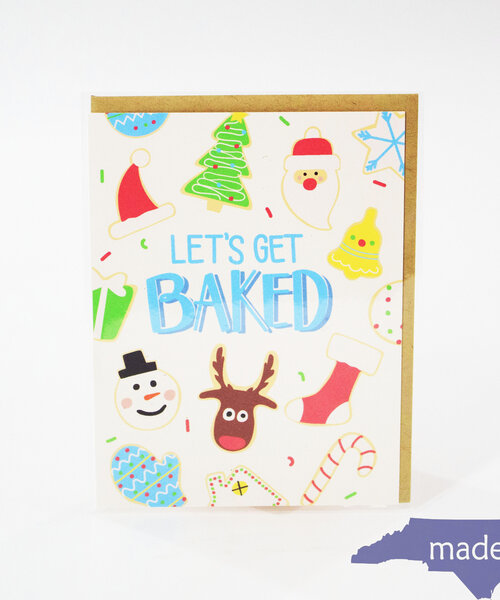 Let's Get Baked Holiday Card