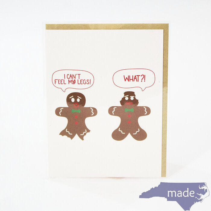 Gingerbread Men Card - Little Lovelies