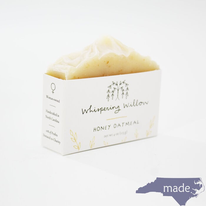 Honey Oatmeal Bar Soap - Whispering Willow