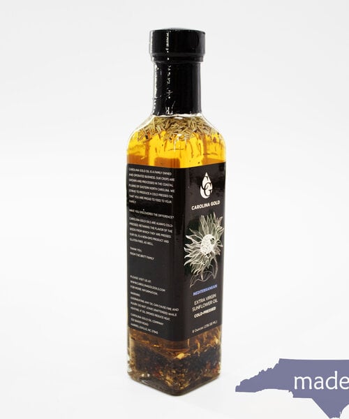 Mediterranean Infused Sunflower Oil  8 oz.