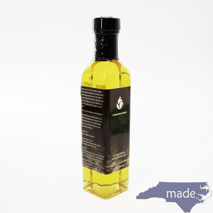 Cold Pressed Sunflower Oil  8 oz. - Carolina Gold