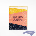 You are Enough Card - Little Lovelies