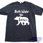 Don't Wake Bear Kid Tee Dk Gray - Moonlight Makers