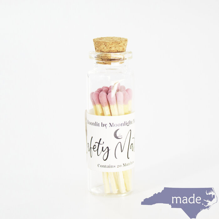 Apothecary Matches Pink - Moonlight Makers