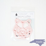 Bailey Bear Teether Rose - Leo+Cullie