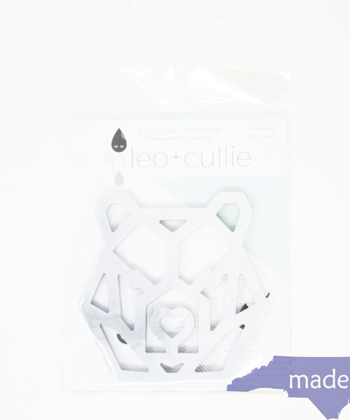 Bailey Bear Teether Marble