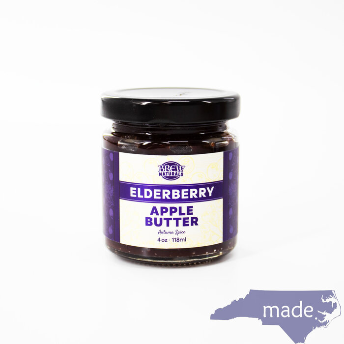 Elderberry Apple Butter - Brew Naturals
