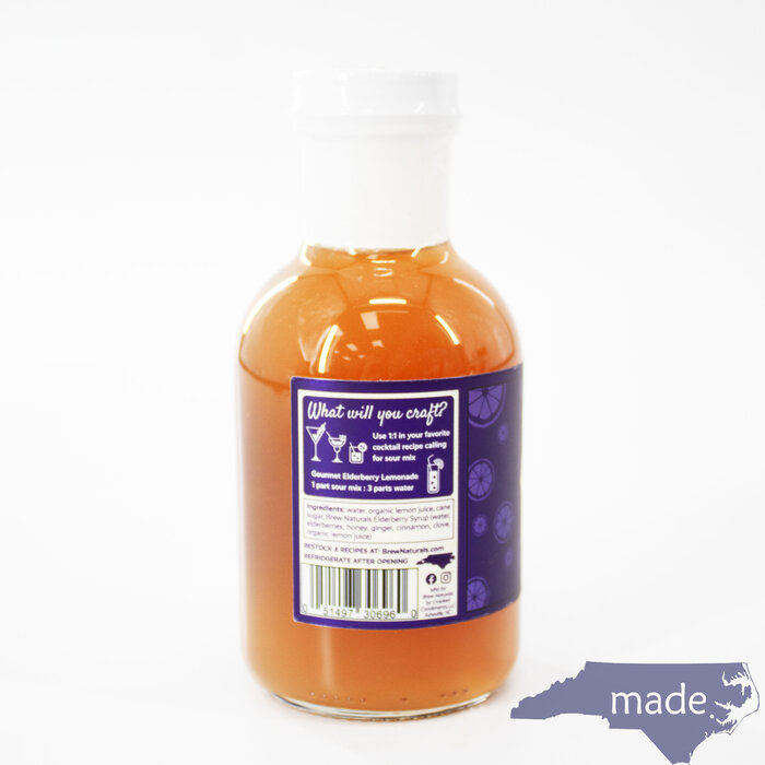 Elderberry Sour Craft Mixer 10 oz. - Brew Naturals