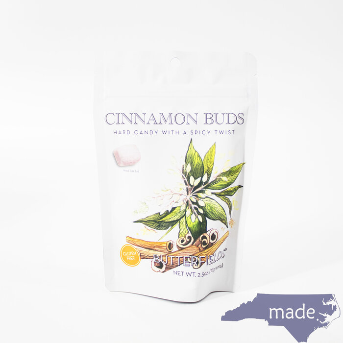 Cinnamon Buds 2.5 oz. Peg Bag - Butterfields Candy