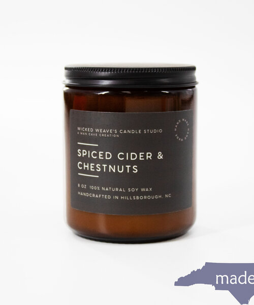 Spiced Cider & Chestnuts Soy Wax Candle