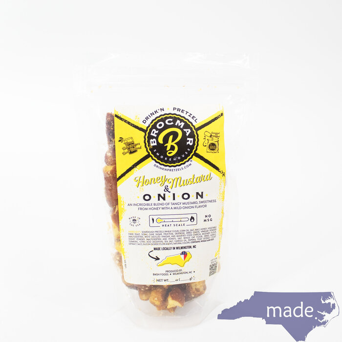 Honey Mustard & Onion Pretzel 4 oz. - BMSH Foods