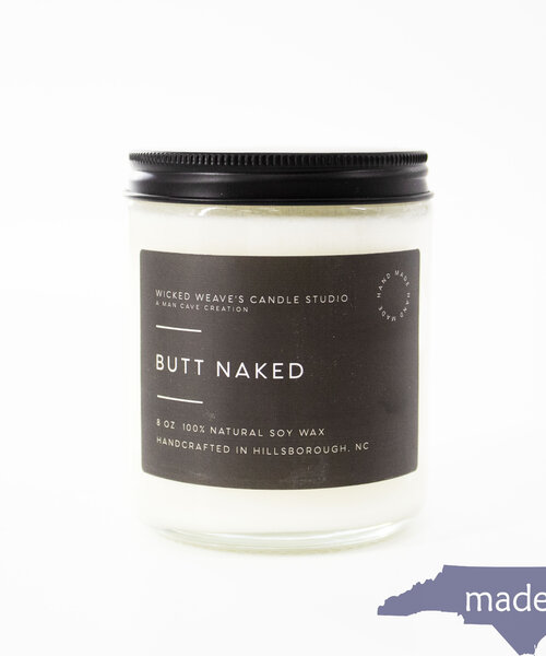Butt Naked Soy Wax Candle