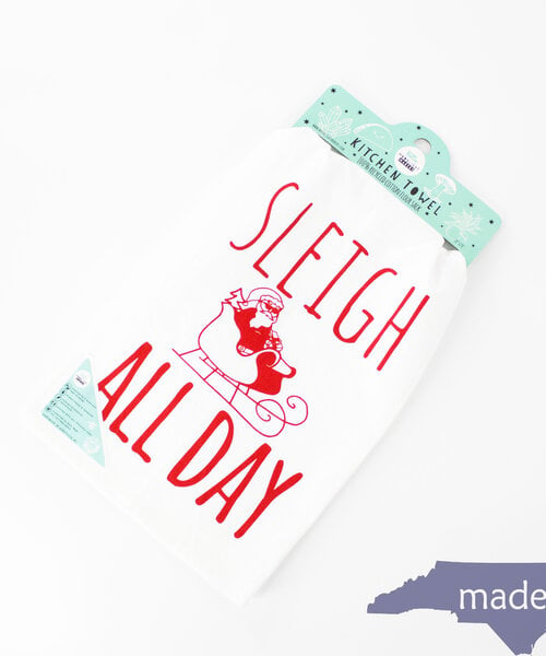 Sleigh All Day Dish Towel