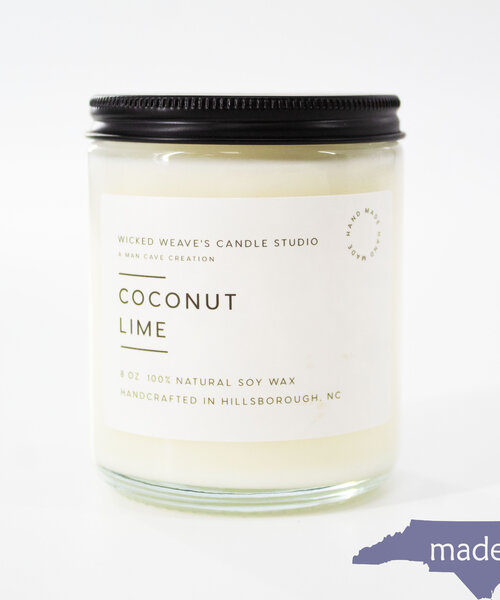 Coconut Lime Soy Wax Candle