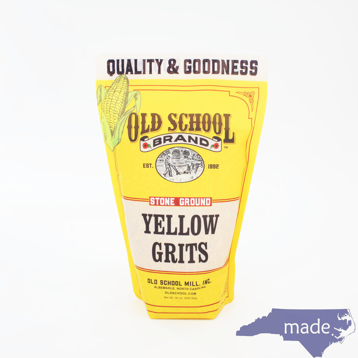 Stone Ground Yellow Grits - Old School Brand