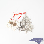 A Very Merry NC Christmas Ornament- House of Morgan Pewter