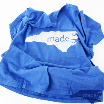 Made in NC T Shirt Blue
