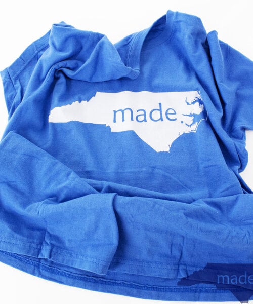 Made in NC T Shirt Blue