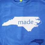 Made in NC T Shirt Blue - Pass The Gravy
