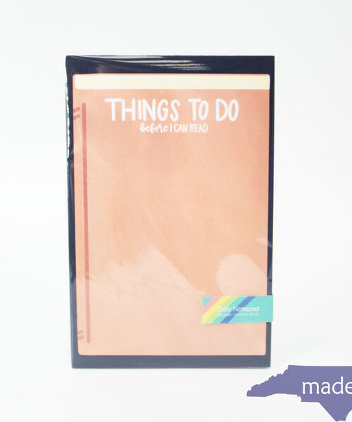 Things To Do Before Reading Notepad