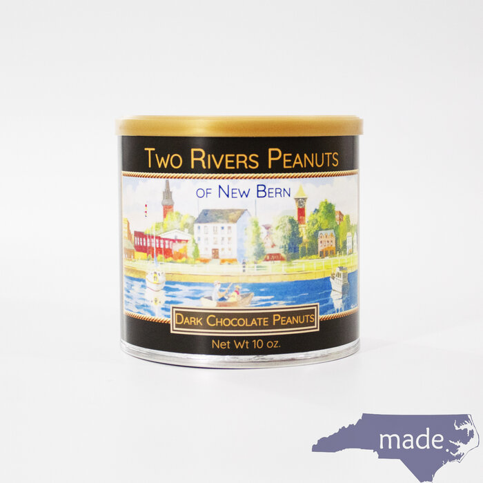 Dark Chocolate Peanuts - Two Rivers Peanuts