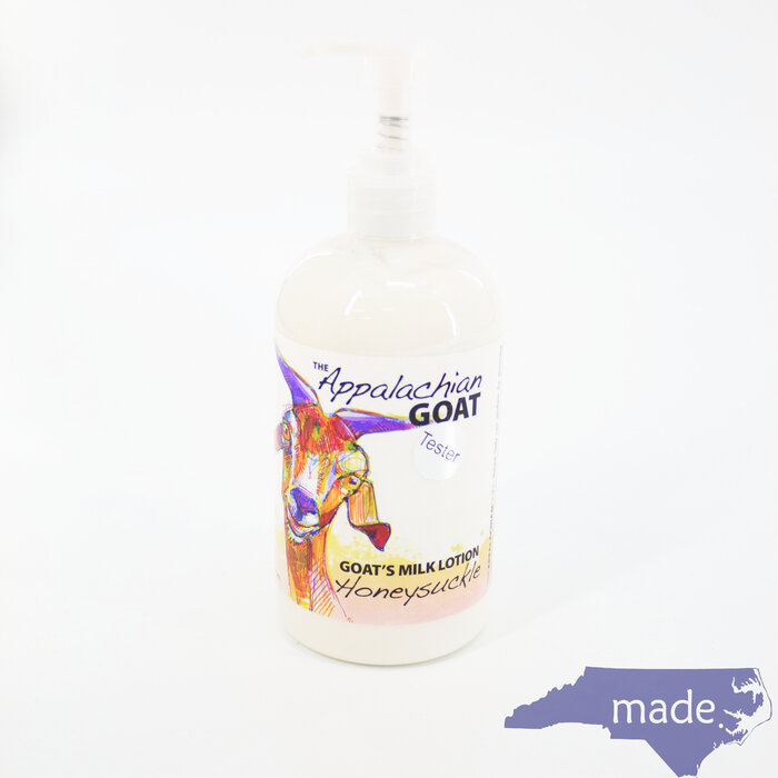 Honeysuckle Goat's Milk Lotion - The Appalachian Goat