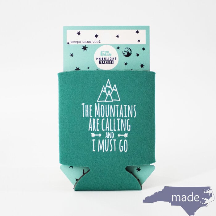 The Mountains are Calling Can Cooler - Moonlight Makers