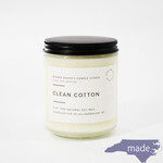 Clean Cotton Soy Candle - Wicked Weave's Candle Studio