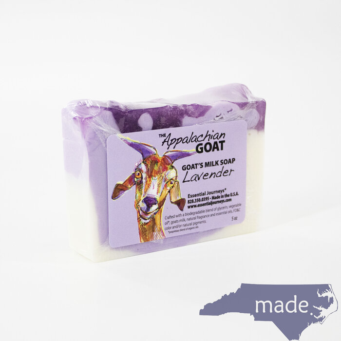 Lavender Goat's Milk Soap - The Appalachian Goat