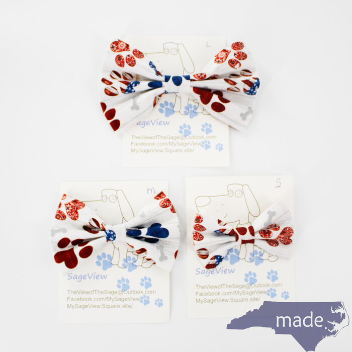 Ameri-Paws Bowtie - Sageview