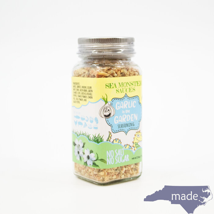 Garlic in the Garden Seasoning - Sea Monster Sauces