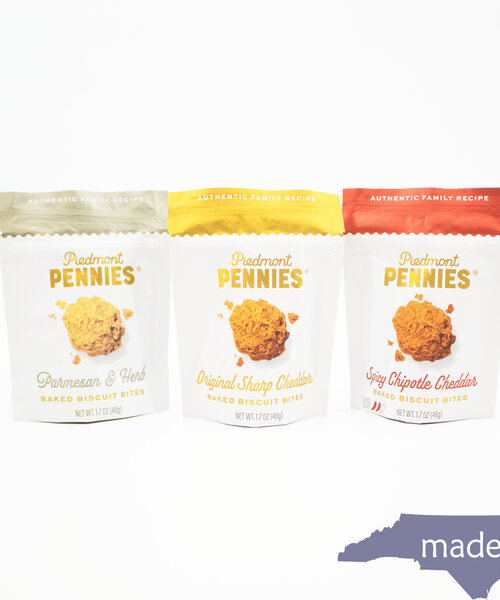 Piedmont Pennies Cheese Bites 1.7 oz.