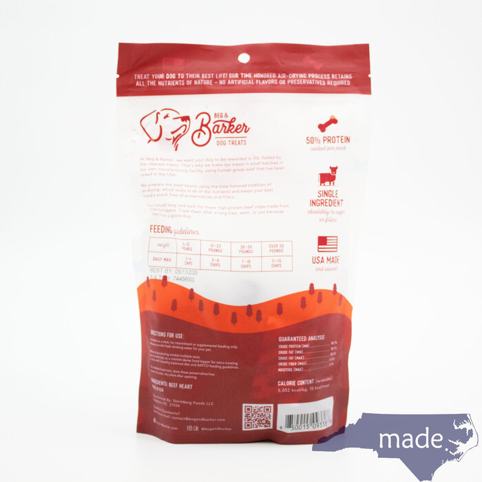 Beef Chips for Dogs - Beg & Barker Premium Dog Treats