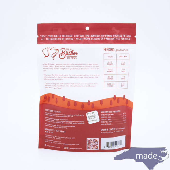 Beef Chips for Dogs - Beg & Barker Premium Dog Treats