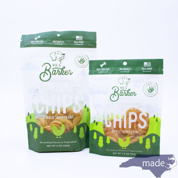 Chicken Chips for Dogs - Beg & Barker Premium Dog Treats