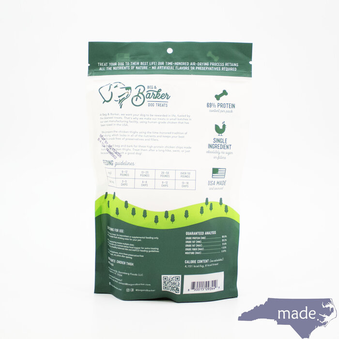 Chicken Chips for Dogs - Beg & Barker Premium Dog Treats