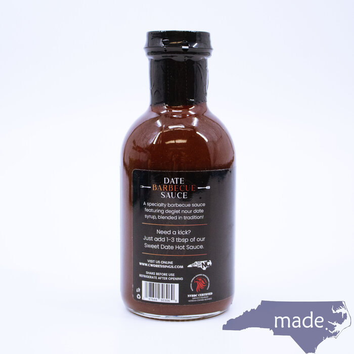 Date BBQ Sauce - CW Dressings