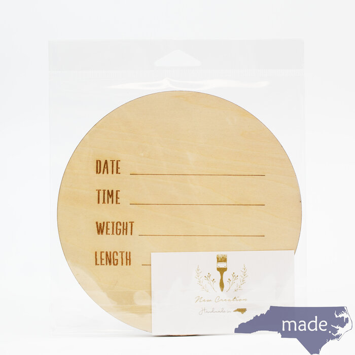 Birth Stat Keepsake - New Creation by Stacy