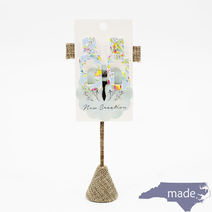 Cross Cut Acrylic Dangle - New Creation by Stacy