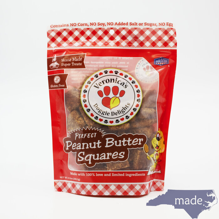 Perfect Peanut Butter Square - Veronica's Doggie Delights