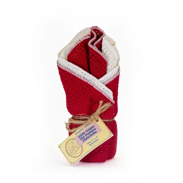 Cotton Dishcloths 4pk - Country Cottons